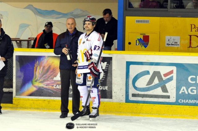 Photo hockey match Dijon  - Grenoble  le 16/11/2014