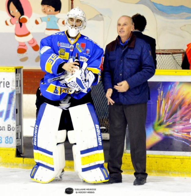 Photo hockey match Dijon  - Grenoble  le 16/11/2014