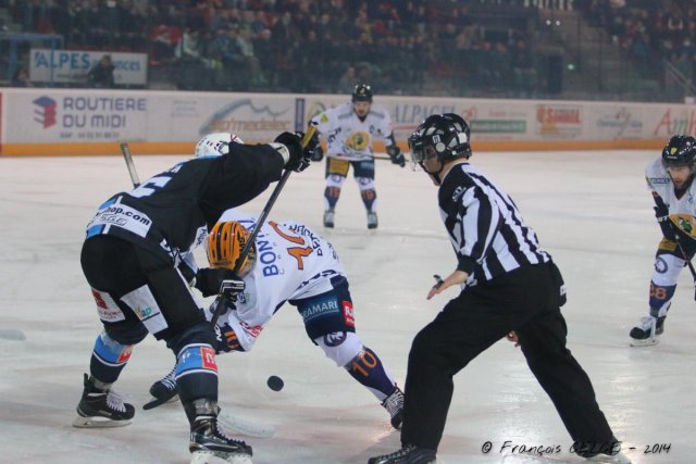 Photo hockey match Gap  - Chamonix  le 16/11/2014