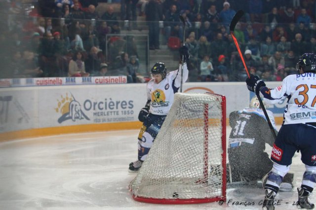 Photo hockey match Gap  - Chamonix  le 16/11/2014