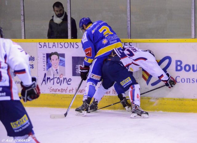 Photo hockey match Dijon  - Grenoble  le 16/11/2014