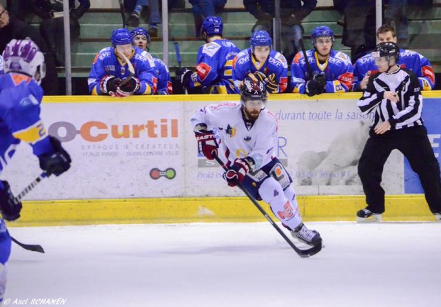 Photo hockey match Dijon  - Grenoble  le 16/11/2014