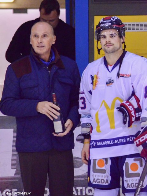 Photo hockey match Dijon  - Grenoble  le 16/11/2014