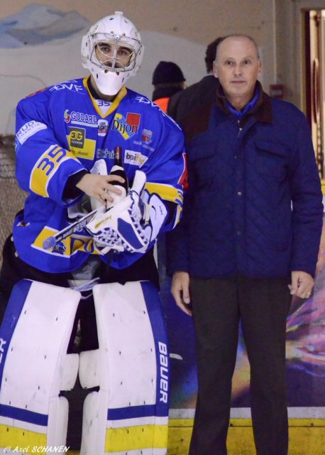 Photo hockey match Dijon  - Grenoble  le 16/11/2014