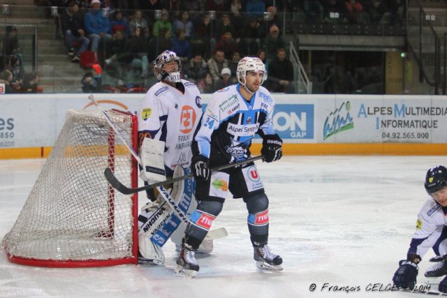 Photo hockey match Gap  - Chamonix  le 16/11/2014
