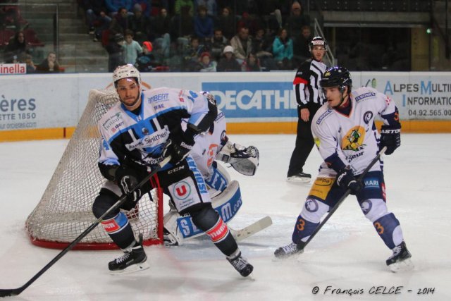 Photo hockey match Gap  - Chamonix  le 16/11/2014