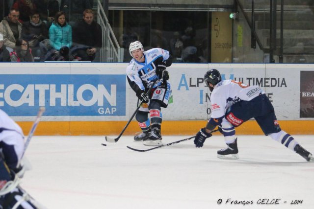 Photo hockey match Gap  - Chamonix  le 16/11/2014