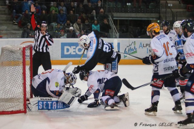 Photo hockey match Gap  - Chamonix  le 16/11/2014