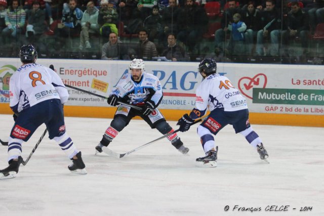 Photo hockey match Gap  - Chamonix  le 16/11/2014