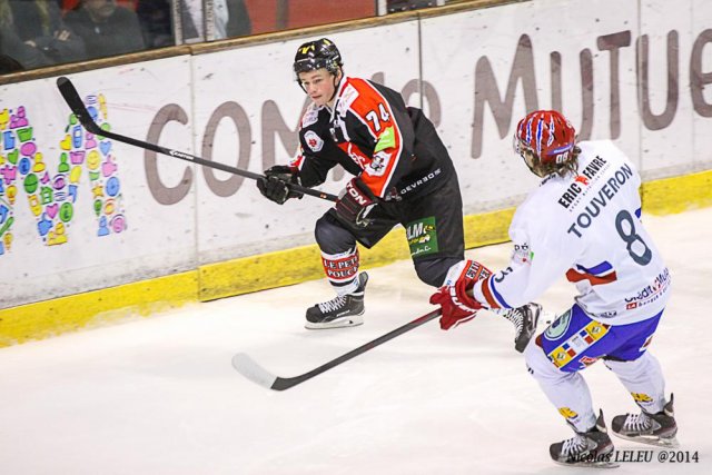 Photo hockey match Amiens  - Lyon le 14/11/2014