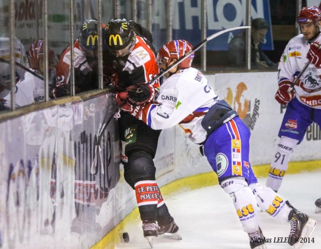 Photo hockey match Amiens  - Lyon le 14/11/2014