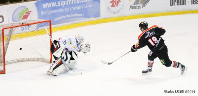 Photo hockey match Amiens  - Lyon le 14/11/2014