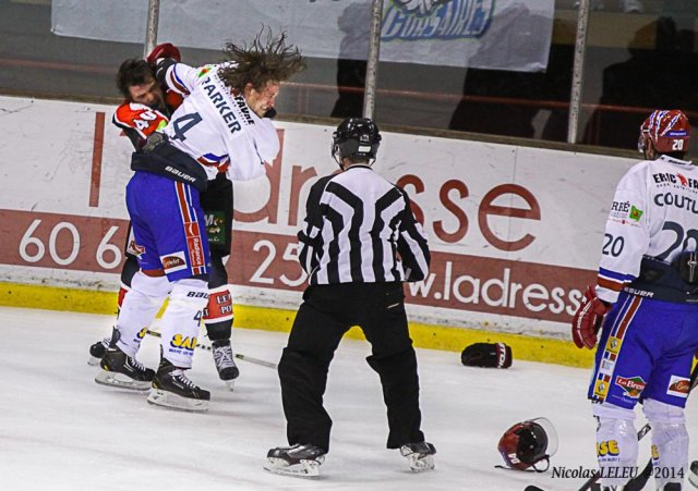 Photo hockey match Amiens  - Lyon le 14/11/2014