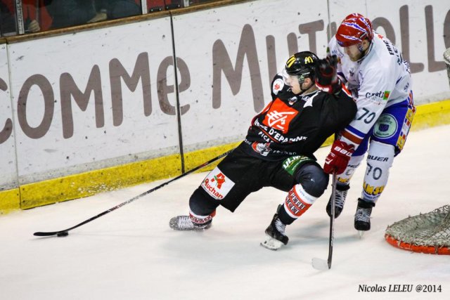 Photo hockey match Amiens  - Lyon le 14/11/2014