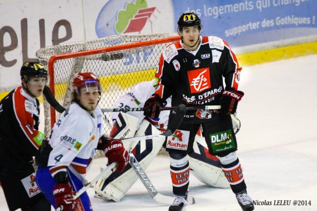 Photo hockey match Amiens  - Lyon le 14/11/2014