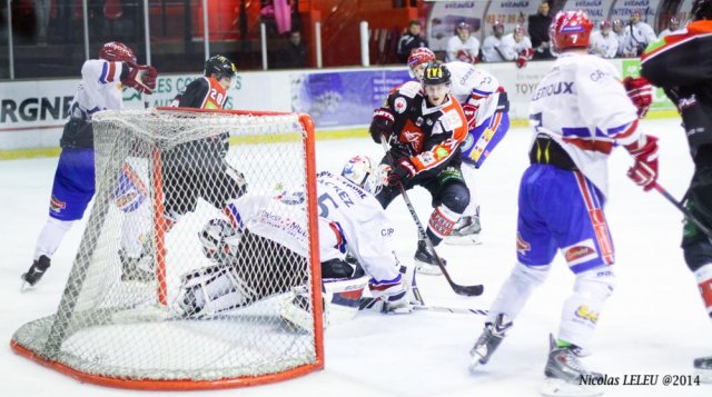 Photo hockey match Amiens  - Lyon le 14/11/2014