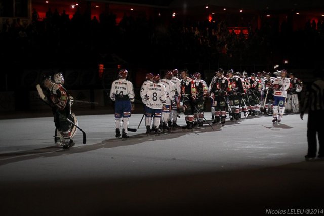 Photo hockey match Amiens  - Lyon le 14/11/2014