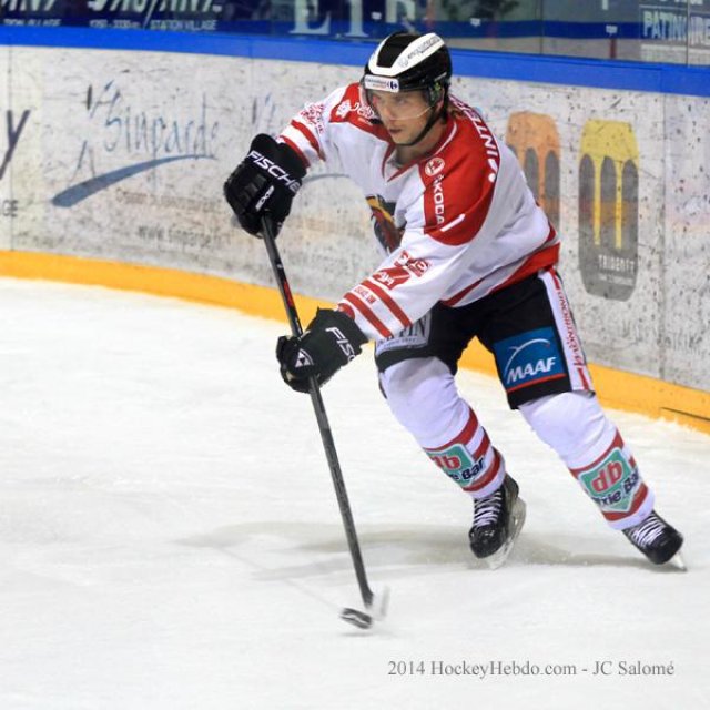 Photo hockey match Grenoble  - Morzine-Avoriaz le 18/11/2014