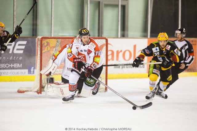 Photo hockey match Strasbourg  - Amiens  le 18/11/2014