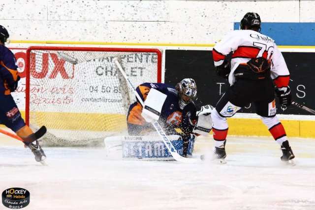 Photo hockey match Chamonix  - Briançon  le 19/11/2014