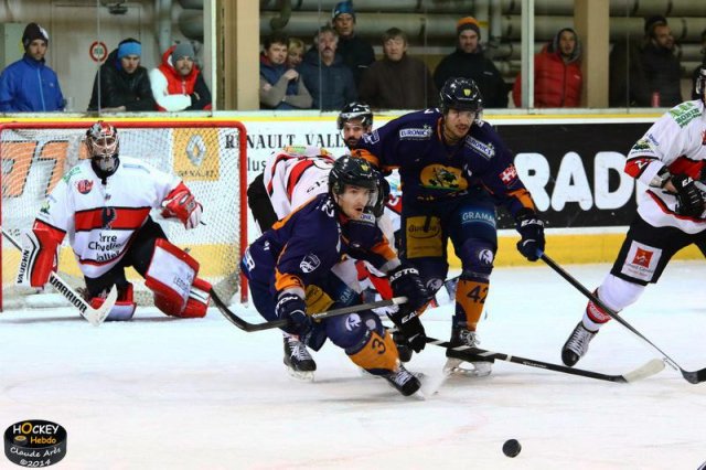 Photo hockey match Chamonix  - Briançon  le 19/11/2014