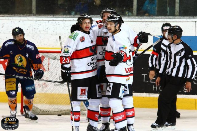 Photo hockey match Chamonix  - Briançon  le 19/11/2014