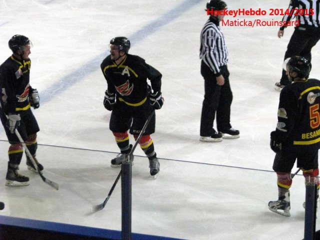Photo hockey match Besançon - Viry-Châtillon le 22/11/2014