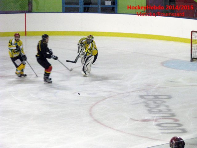 Photo hockey match Besançon - Viry-Châtillon le 22/11/2014