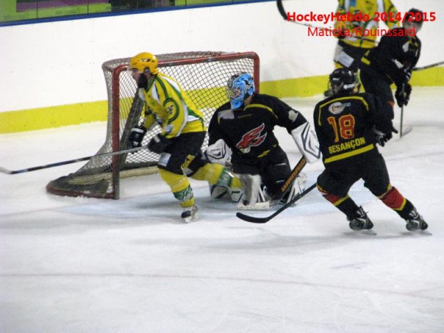 Photo hockey match Besançon - Viry-Châtillon le 22/11/2014
