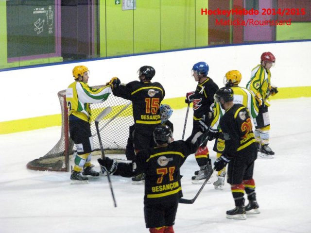 Photo hockey match Besançon - Viry-Châtillon le 22/11/2014