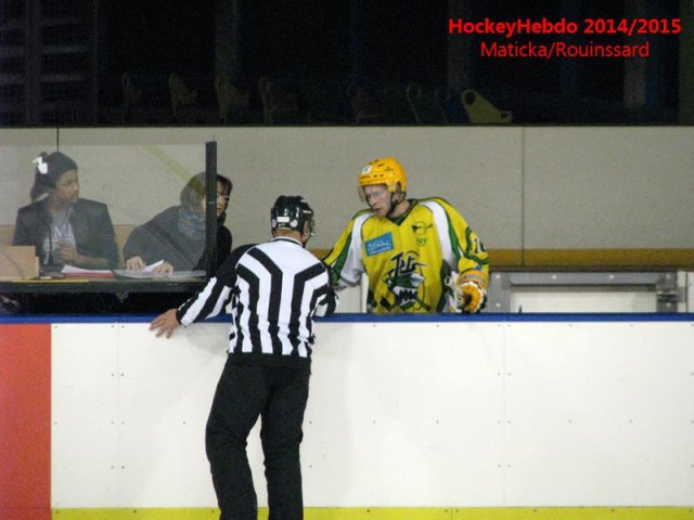 Photo hockey match Besançon - Viry-Châtillon le 22/11/2014