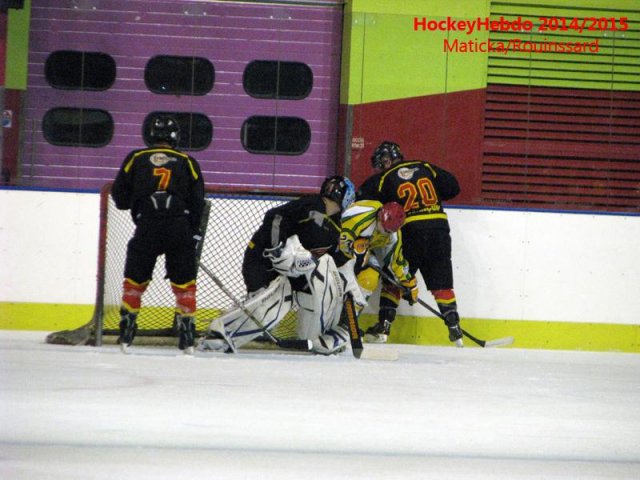 Photo hockey match Besançon - Viry-Châtillon le 22/11/2014