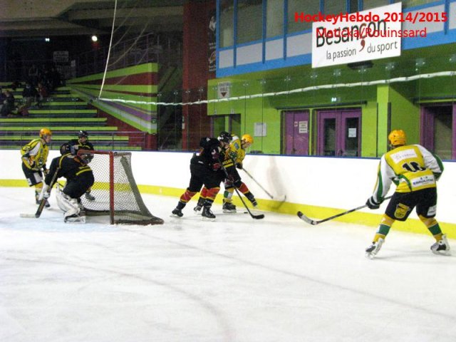 Photo hockey match Besançon - Viry-Châtillon le 22/11/2014