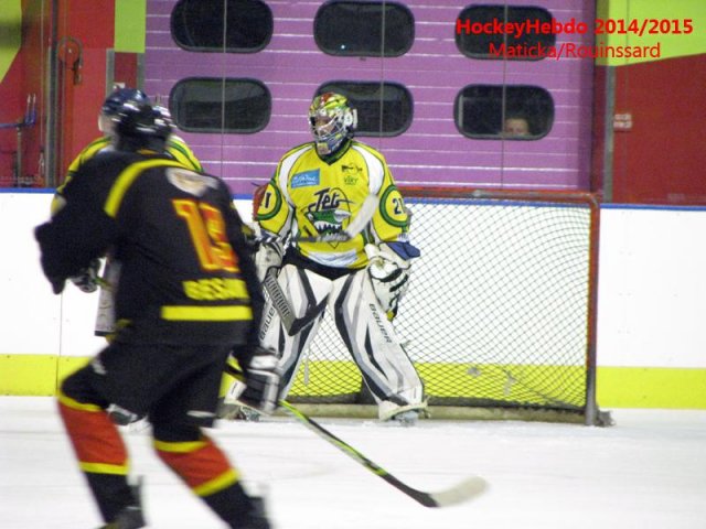 Photo hockey match Besançon - Viry-Châtillon le 22/11/2014