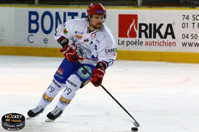 Photo hockey match Chamonix  - Lyon le 22/11/2014