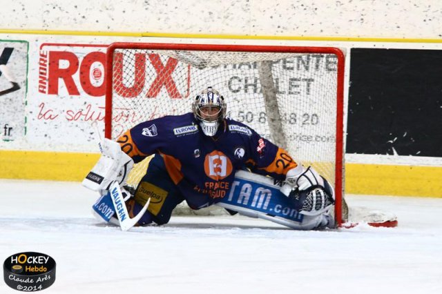 Photo hockey match Chamonix  - Lyon le 22/11/2014