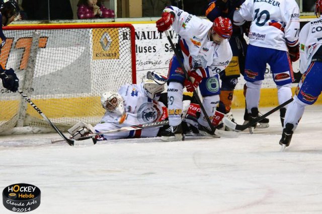 Photo hockey match Chamonix  - Lyon le 22/11/2014