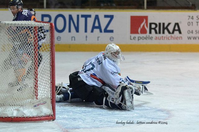 Photo hockey match Chamonix  - Lyon le 22/11/2014