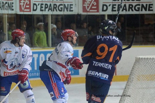 Photo hockey match Chamonix  - Lyon le 22/11/2014