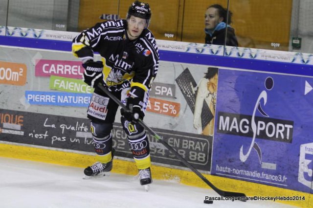 Photo hockey match Rouen - Morzine-Avoriaz le 22/11/2014