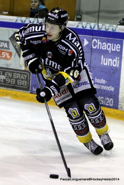 Photo hockey match Rouen - Morzine-Avoriaz le 22/11/2014