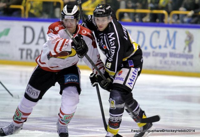 Photo hockey match Rouen - Morzine-Avoriaz le 22/11/2014