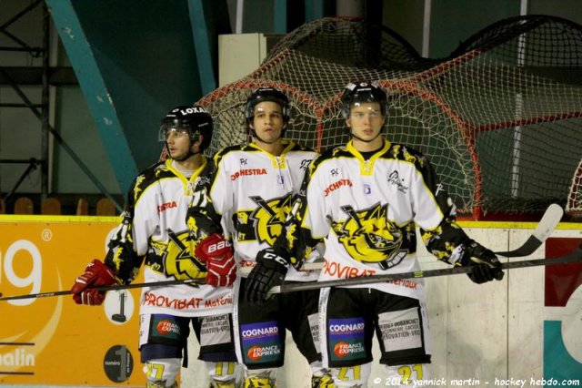 Photo hockey match Clermont-Ferrand - Roanne le 22/11/2014