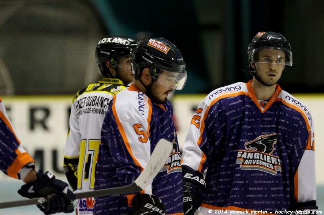 Photo hockey match Clermont-Ferrand - Roanne le 22/11/2014