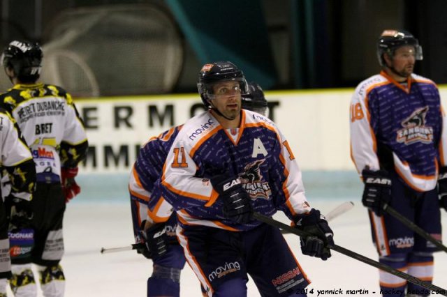 Photo hockey match Clermont-Ferrand - Roanne le 22/11/2014