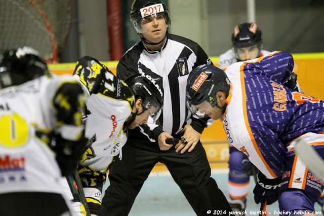 Photo hockey match Clermont-Ferrand - Roanne le 22/11/2014
