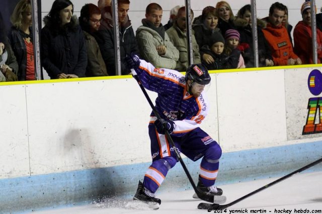 Photo hockey match Clermont-Ferrand - Roanne le 22/11/2014