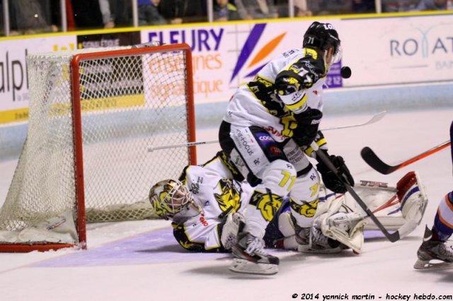 Photo hockey match Clermont-Ferrand - Roanne le 22/11/2014