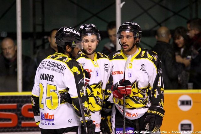 Photo hockey match Clermont-Ferrand - Roanne le 22/11/2014