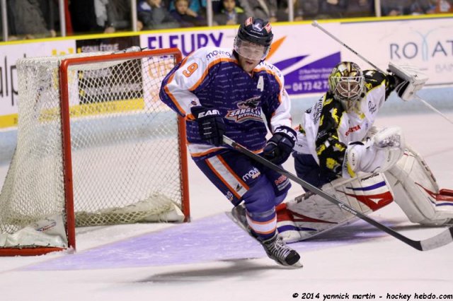 Photo hockey match Clermont-Ferrand - Roanne le 22/11/2014